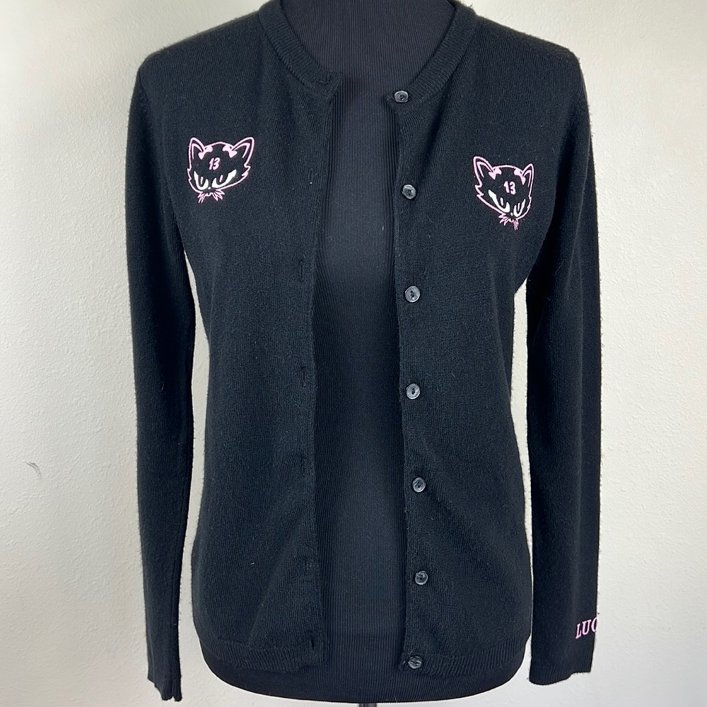 Lucky 13 Black Katz cardigan
